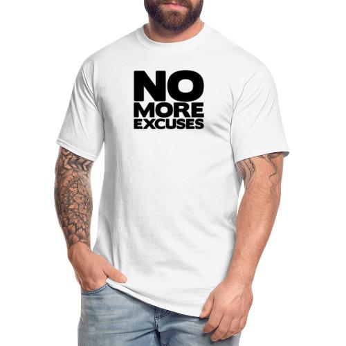 No More Excuses - Men's Tall T-Shirt