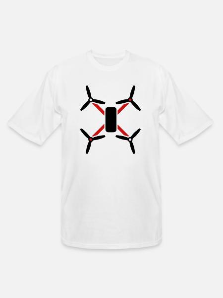 quad - Men's Tall T-Shirt - white