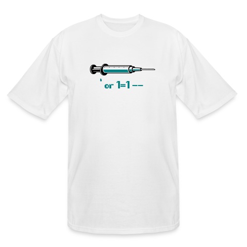 SQL Injection - Men's Tall T-Shirt