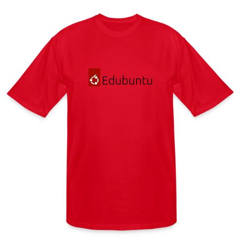 Edubuntu Logo 2023 - Black - Men's Tall T-Shirt