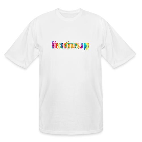 Life Continues Large Tie-dye 2 - Men's Tall T-Shirt