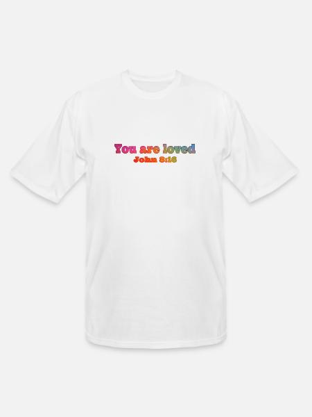 John - Men's Tall T-Shirt - white