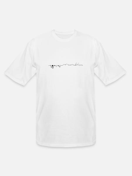 From Far Away - Men's Tall T-Shirt - white