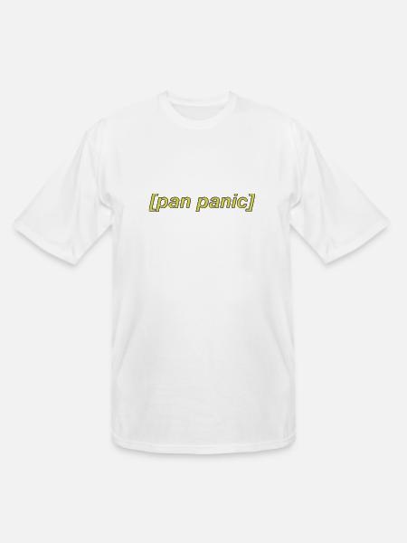 Pan Panic Subtitles - Men's Tall T-Shirt - white