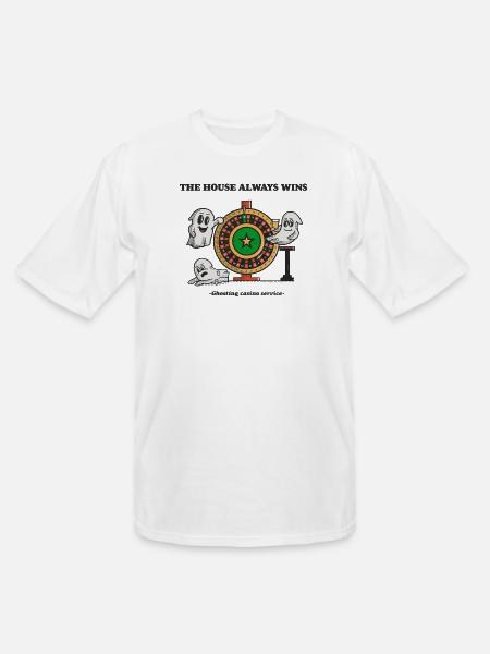 The Casino Ghosts - Men's Tall T-Shirt - white