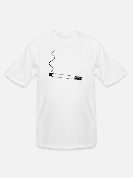 smoking - Men's Tall T-Shirt - white
