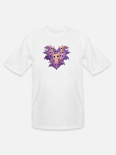 Bats - Men's Tall T-Shirt - white