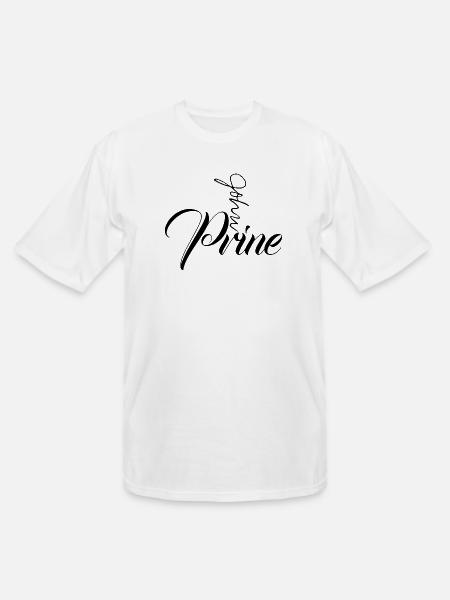 John Prine - Men's Tall T-Shirt - white