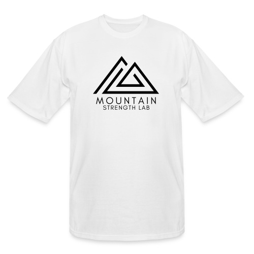 Mountain Strength Lab - Black - Men's Tall T-Shirt