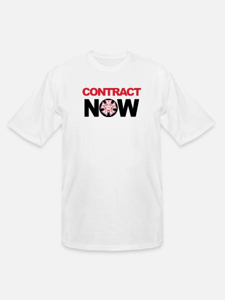 Contract now snl t shirt - Men's Tall T-Shirt - white