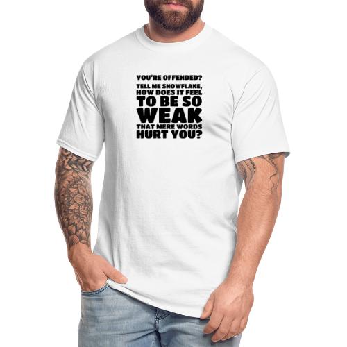 How does it feel to be so weak... (Type 3) - Men's Tall T-Shirt