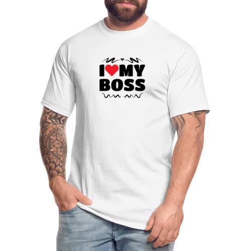 I love my Boss - Men's Tall T-Shirt