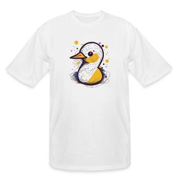 anetra duck walk - Men's Tall T-Shirt - white - Front - Brady (186cm)