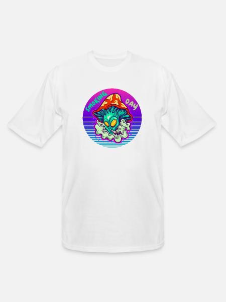 Smoking Day - Men's Tall T-Shirt - white