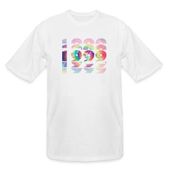 Vintage 1999 Limited Edition Tie Dye Gifts for - Men's Tall T-Shirt - white - Front - Brady (186cm)