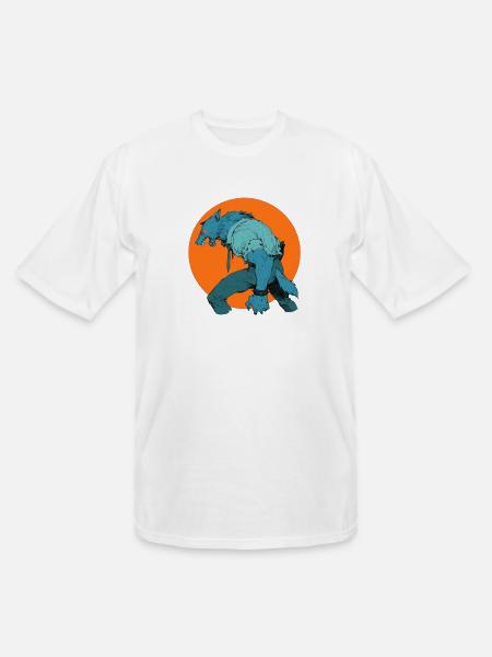 Werewolf halloween - Men's Tall T-Shirt - white