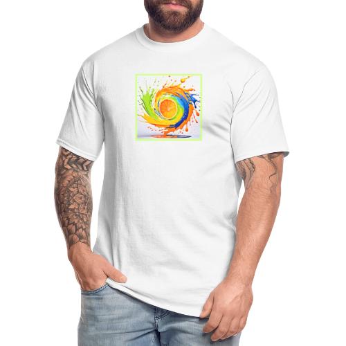 Citrus Splash of Color Design - Men's Tall T-Shirt