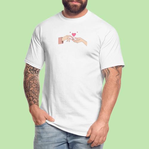 Valentine’s Touch - Men's Tall T-Shirt