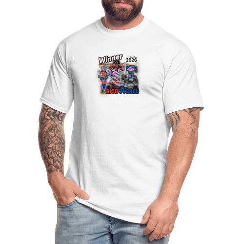 Rico Abreu #LetsRaceTwo Winner - Men's Tall T-Shirt