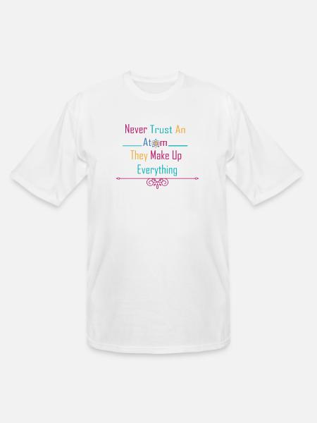 Make up everything - Men's Tall T-Shirt - white