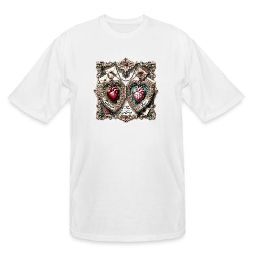 Keeper of My Deepest Love Victorian Locket T-Shirt - Men's Tall T-Shirt