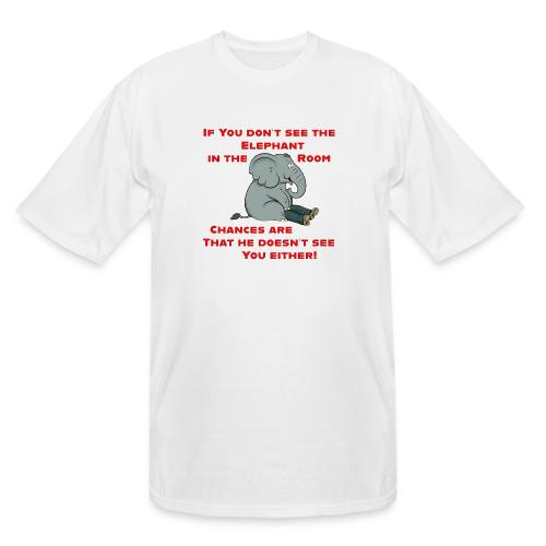 Elephant in the Room Meme - Men's Tall T-Shirt