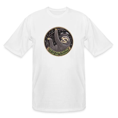 Sloth Home Watcher T Shirt - Men's Tall T-Shirt