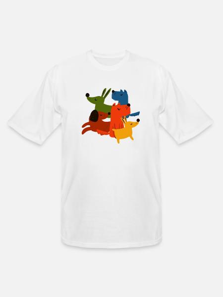 Diversity Dog - Men's Tall T-Shirt - white