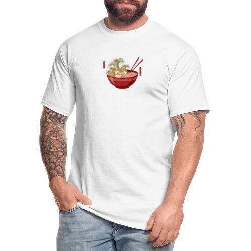 The Great Wave of Ramen - Men's Tall T-Shirt