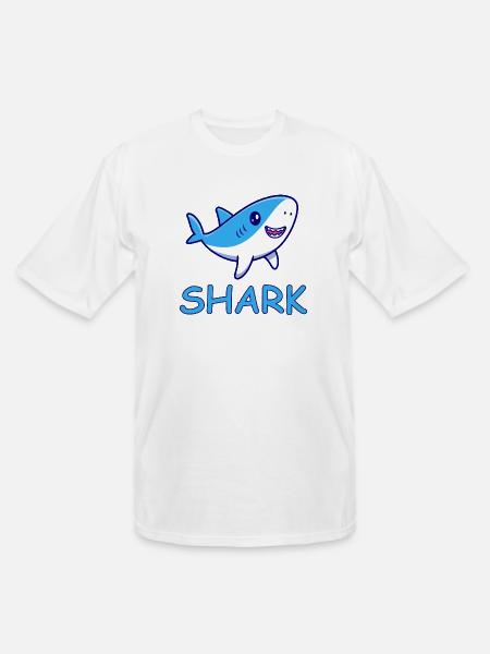 SHARK - Men's Tall T-Shirt - white