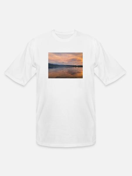 Serene Sunset - Men's Tall T-Shirt - white