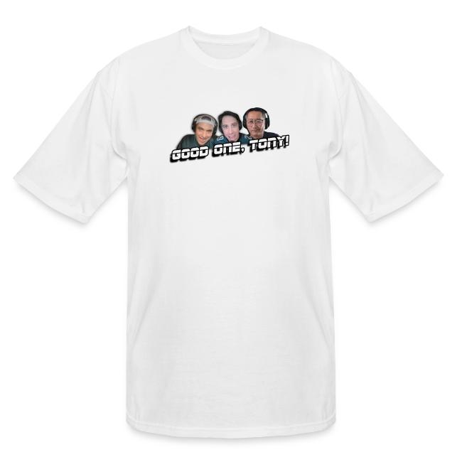 GOOD ONE, TONY! (with Fusco Show back)