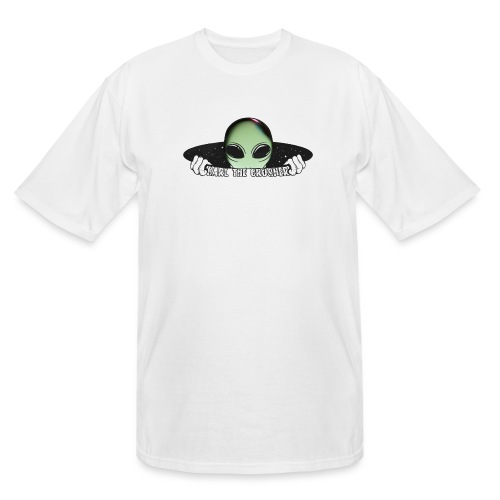 Coming Through Clear - Alien Arrival - Men's Tall T-Shirt