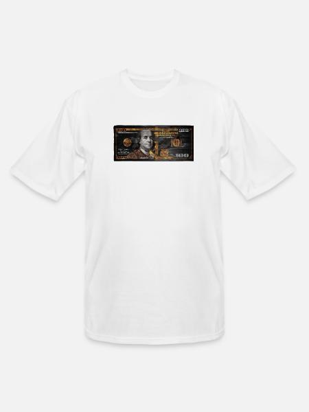 Dollar Bill - Men's Tall T-Shirt - white