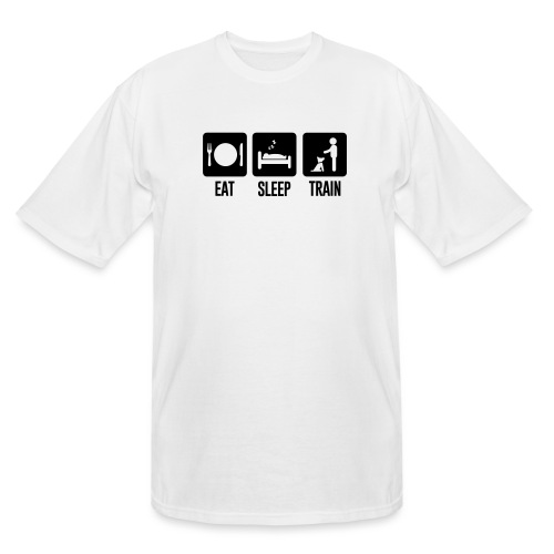 Eat Sleep Train - Men's Tall T-Shirt