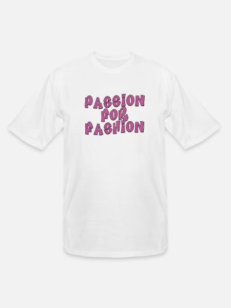 Passion for fashion - Men's Tall T-Shirt - white