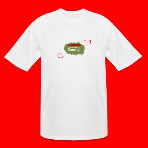 Christmas_is_Coming - Men's Tall T-Shirt