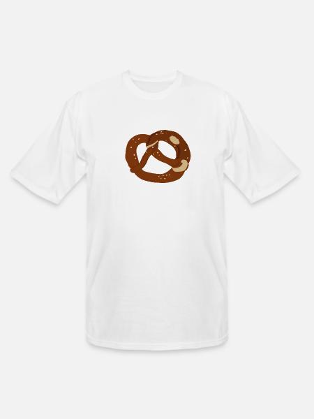 Pretzel - Men's Tall T-Shirt - white