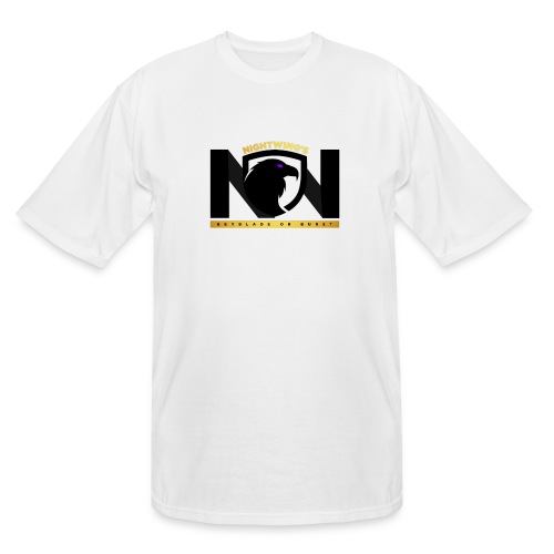 Nightwing All Black Logo - Men's Tall T-Shirt