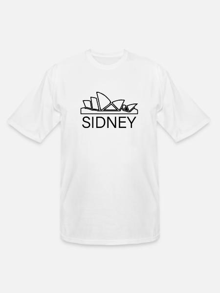 sidney - Men's Tall T-Shirt - white