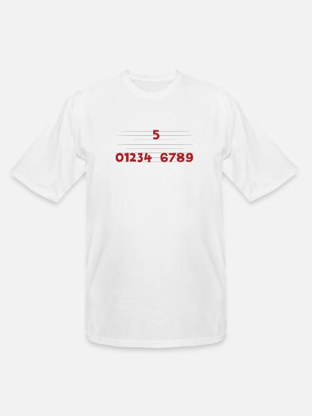 High Five - Men's Tall T-Shirt - white
