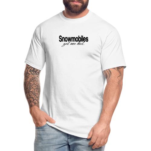 Snowmobiles Get Me Hot - Men's Tall T-Shirt