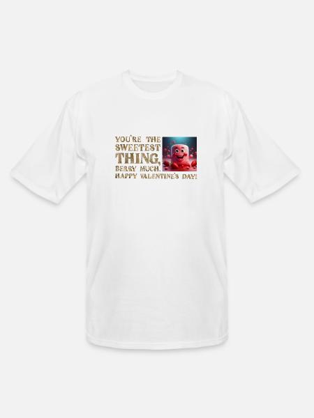 Berry Sweet Valentine - Men's Tall T-Shirt - white