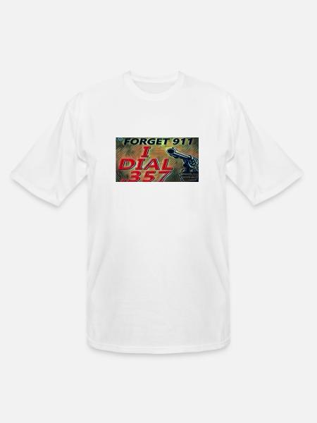 Forget 911 - Men's Tall T-Shirt - white