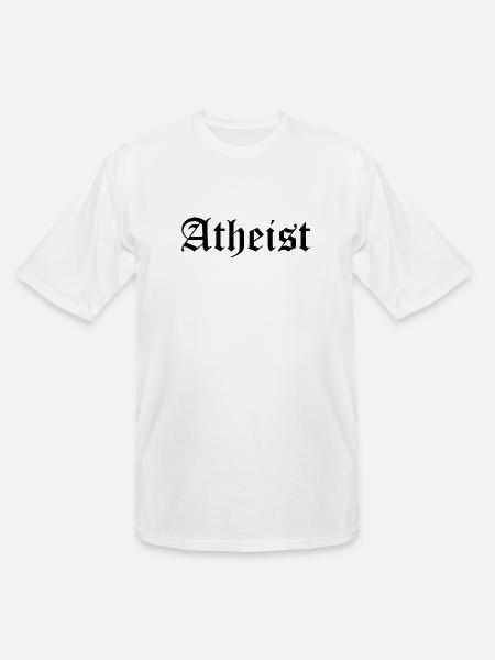 Atheist - Men's Tall T-Shirt - white