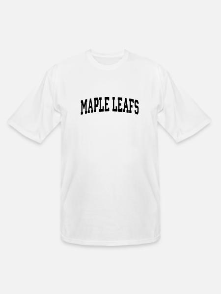 Maple Leafs-block - Men's Tall T-Shirt - white