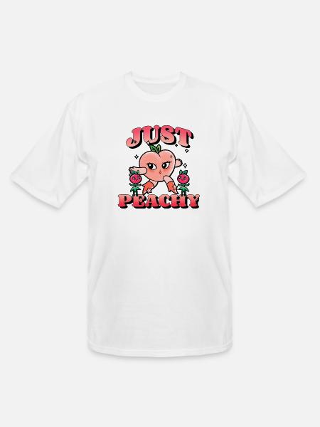 Just Peachy - Men's Tall T-Shirt - white