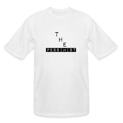 The Pessimist Abstract Design - Men's Tall T-Shirt