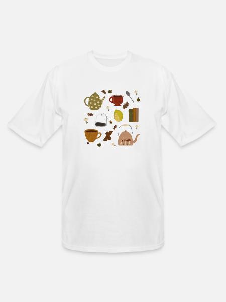 Tea lovers - Men's Tall T-Shirt - white
