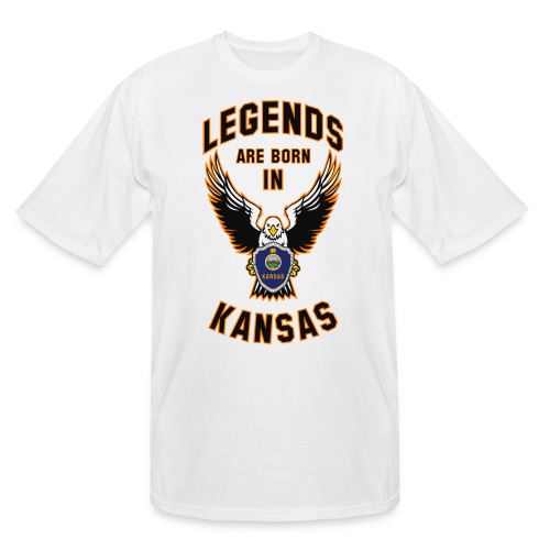 Legends are born in Kansas - Men's Tall T-Shirt